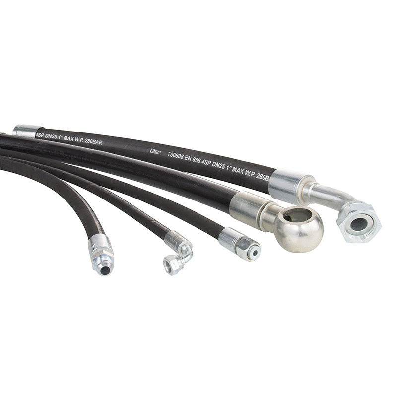 Chine SAE R1 R2 R4 R4 R5 R6 Tuyau hydraulique pour excavatrice Tuyaux haute pression
