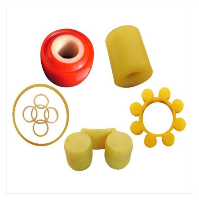 Pièces en plastique d'unité centrale de bague de polyuréthane de la personnalisation 70A-90A de moule de fabricant