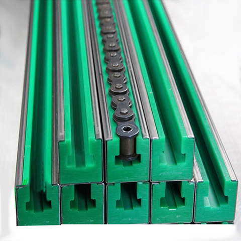 Rail de guidage linéaire UHMW-PE en plastique usiné CNC