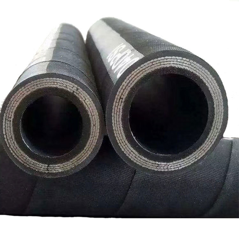 Chine Tuyau hydraulique haute pression fil d'acier tuyau en caoutchouc tressé R1 R2 1sn 2sn