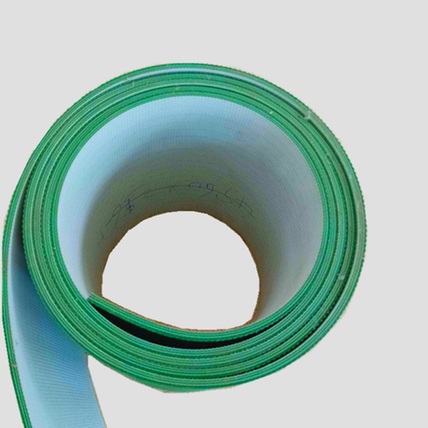 Bandes transporteuses en PVC vert, fournisseur chinois