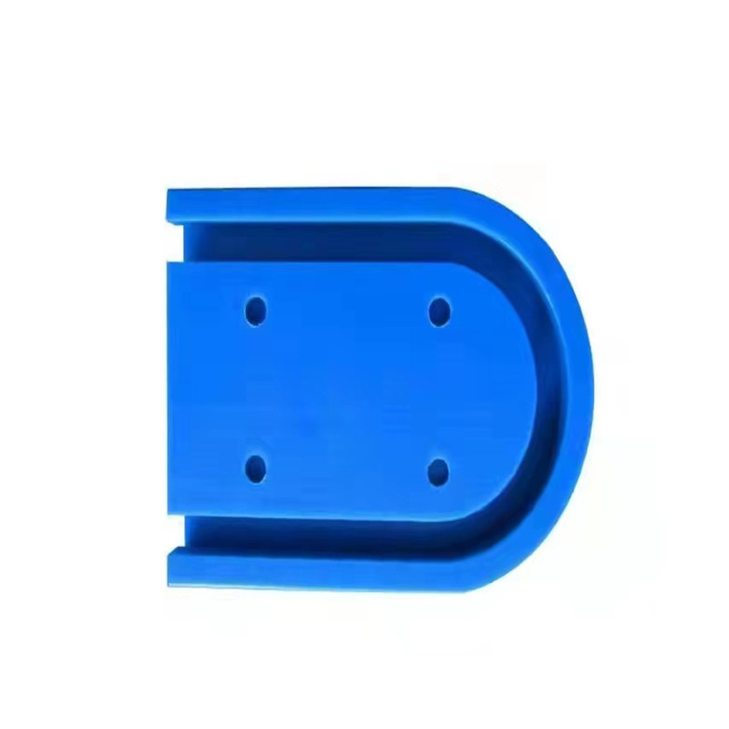 Rail de guidage latéral de convoyeur UHMWPE, fournisseur chinois/bande de guidage de chaîne vierge HDPE/guide de chaîne UHMW coloré OEM