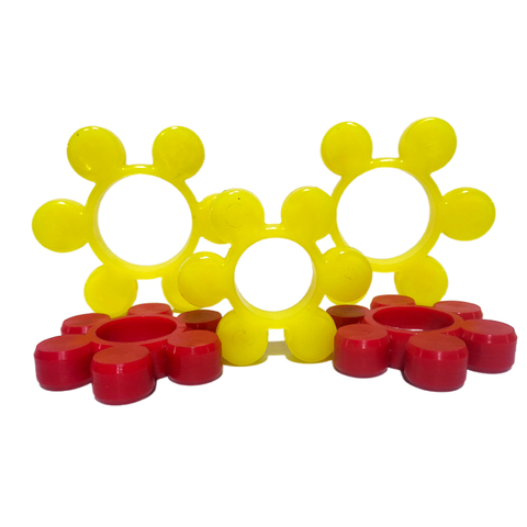 Produits en caoutchouc PU personnalisés en caoutchouc pour la fabrication de moules pour l'industrie HRC/Gr Couplage en polyuréthane Prune Tampon élastique Caoutchouc PU personnalisé