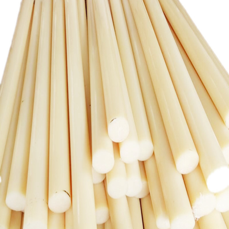 Vente chaude longue tige en nylon bleu/PA Rodblue PA tige en plastique couleur personnalisée