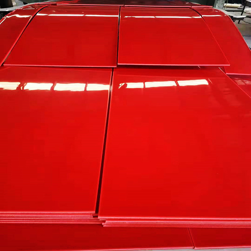 Chine fournisseur Platstic Board Red Cast PA66/PE/POM/Peek Board