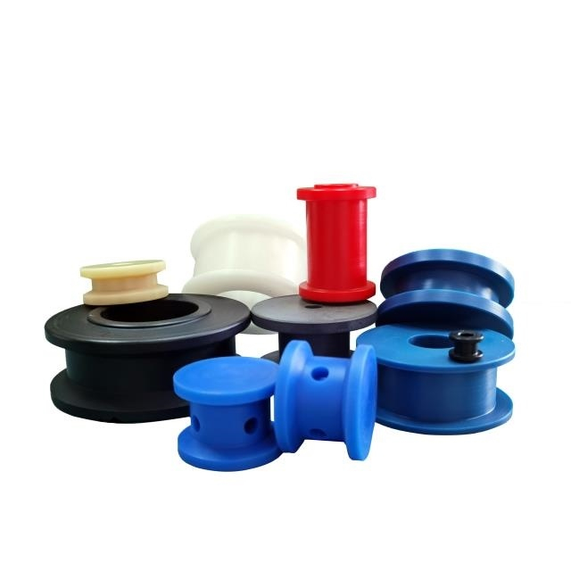 Pièces en plastique de HDPE de PC de PVC de coup d'oeil de POM PTFE PMMA de Delrin usinant l'injection en plastique de moule