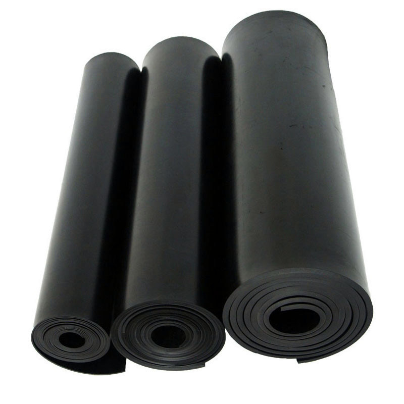 Néoprène noir absorbant les chocs industriel SBR FKM NBR EPDM